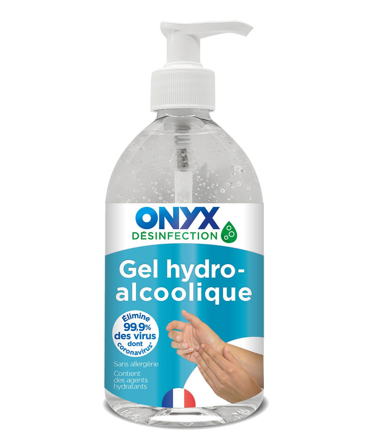 Gel Hydro-Alcoolique - 500mL Onyx