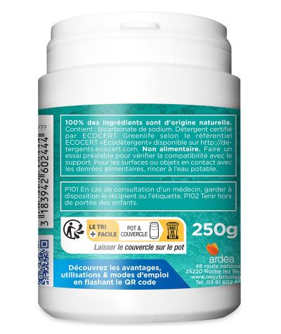 Bicarbonate de Soude - 250g Onyx prévention