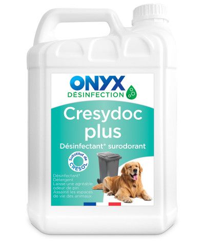 Cresydoc Plus Désinfectant Surodorant - 5L Onyx