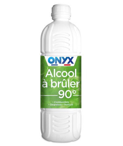Alcool à Brûler 90° - 1L Onyx