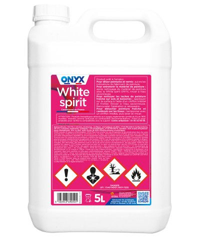 White Spirit - 5L Onyx recommandations d'utilisation