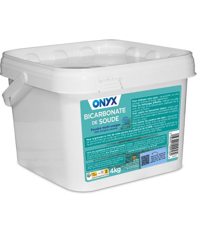 Bicarbonate de Soude - 4kg Onyx recommandations d'utilisation