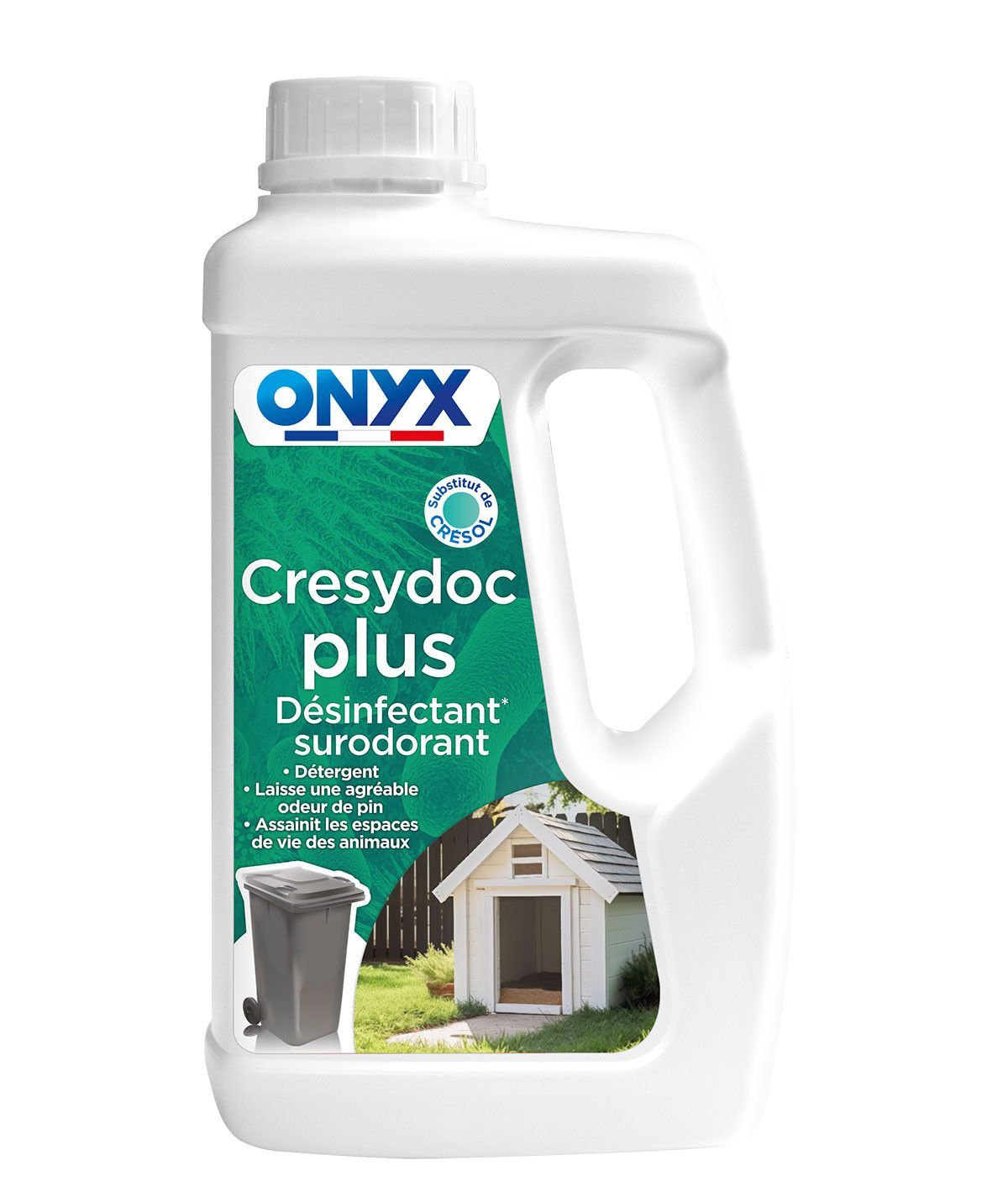 Cresydoc Plus Désinfectant Surodorant - 1L Onyx