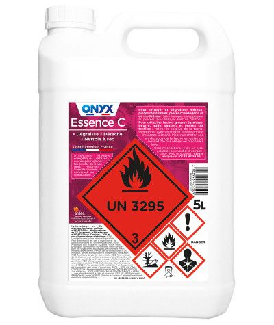 Essence C - 5L Onyx recommandations d'utilisation