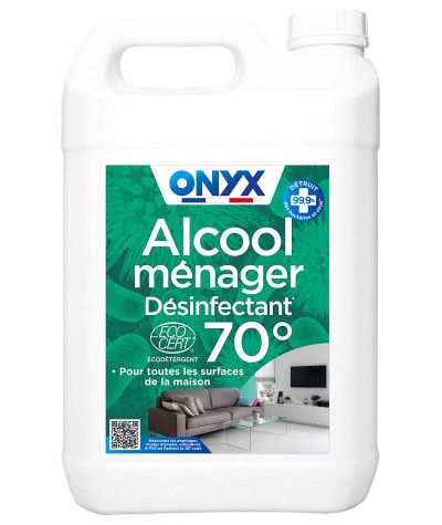 Alcool ménager 70° - 5L Onyx