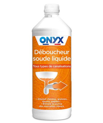 Déboucheur Soude Liquide - 1L Onyx