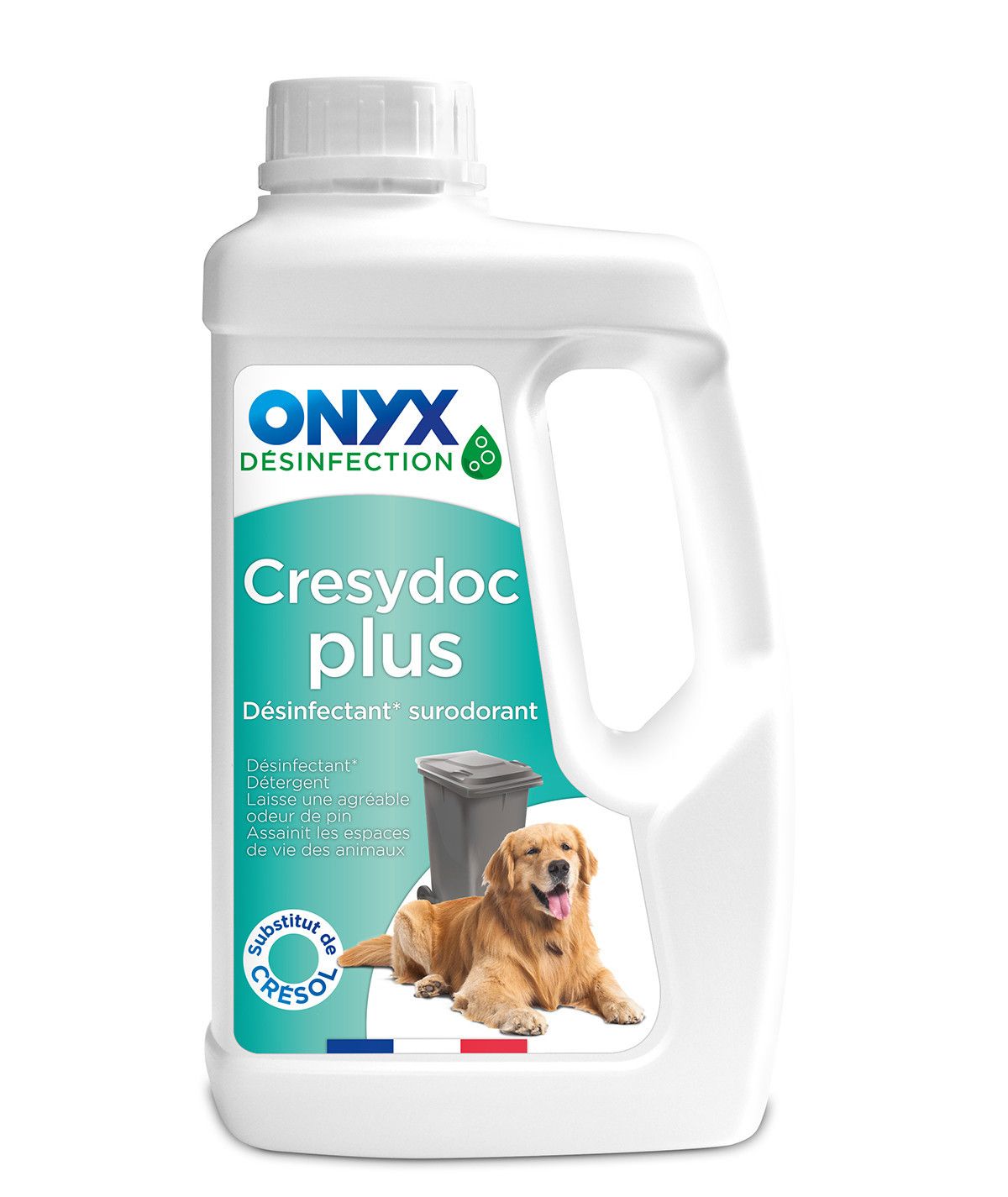 Cresydoc Plus Désinfectant Surodorant - 1L Onyx