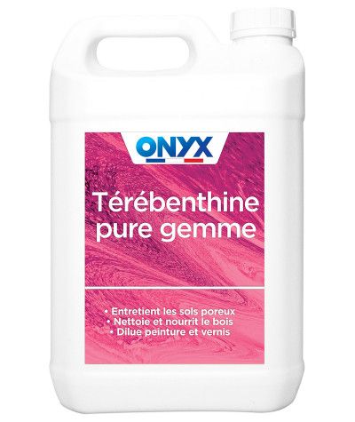 Térébenthine Pure Gemme - 5L Onyx