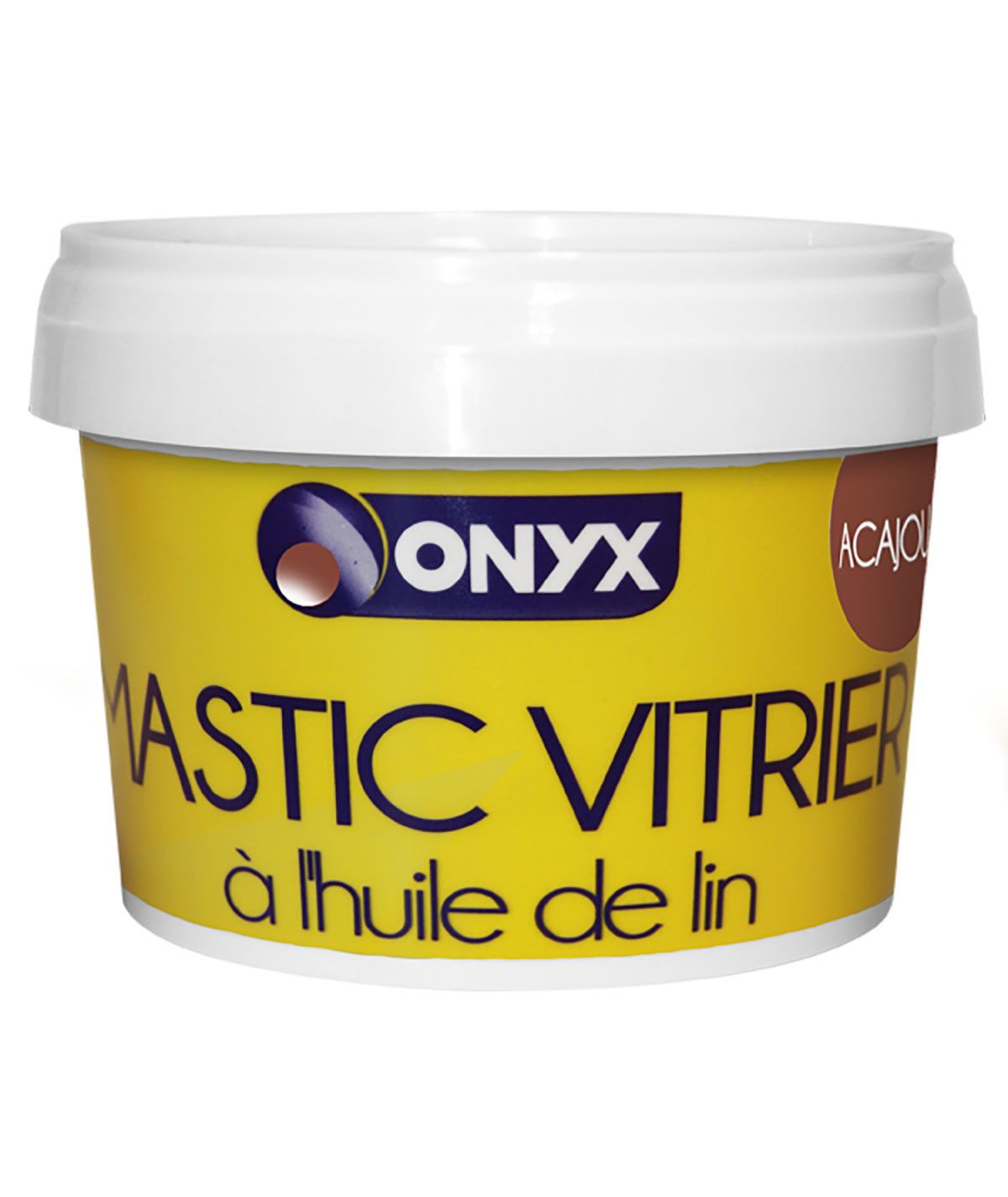 Mastic Vitrier Acajou - 500g Onyx