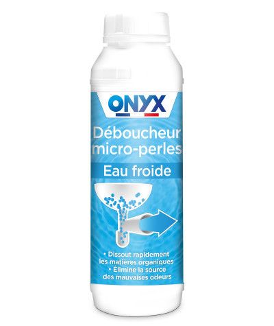 Déboucheur Micro-Perles Eau Froide - 500g Onyx
