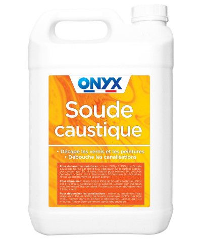 Soude Caustique - 5kg Onyx