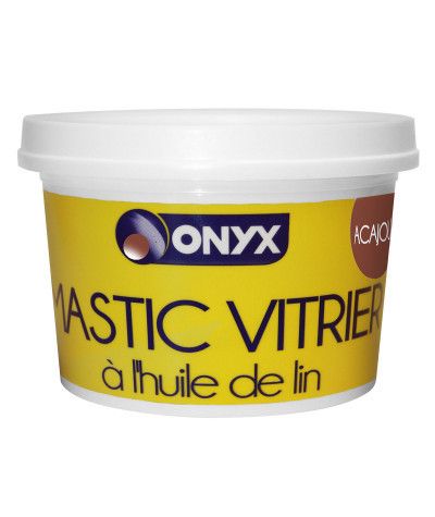 Mastic Vitrier Acajou - 1kg Onyx