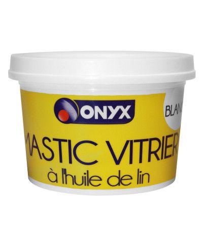 Mastic Vitrier Blanc - 1kg Onyx