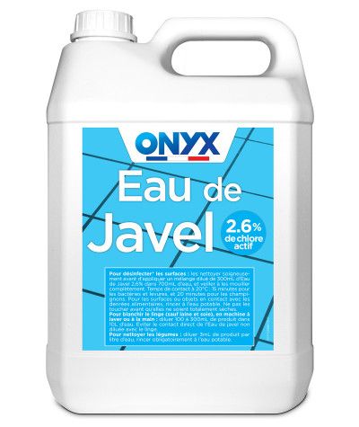 Eau de Javel 2,6% - 5L Onyx