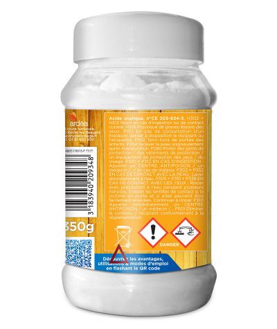 Acide Oxalique - 350g Onyx réglementation