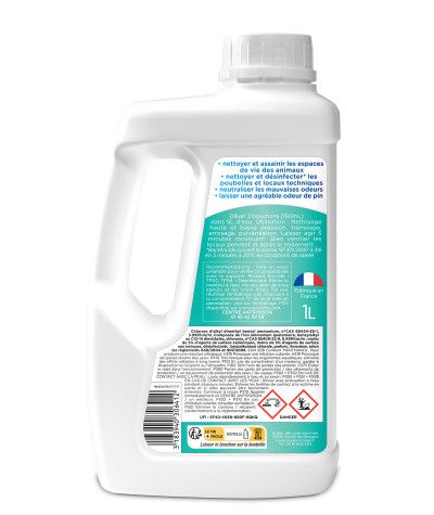 Cresydoc Plus Désinfectant Surodorant - 1L Onyx recommandations d'utilisation