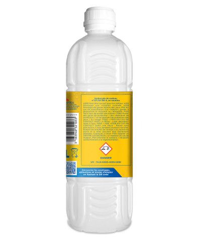 Soude Liquide Protect - 1L Onyx précautions d'utilisation