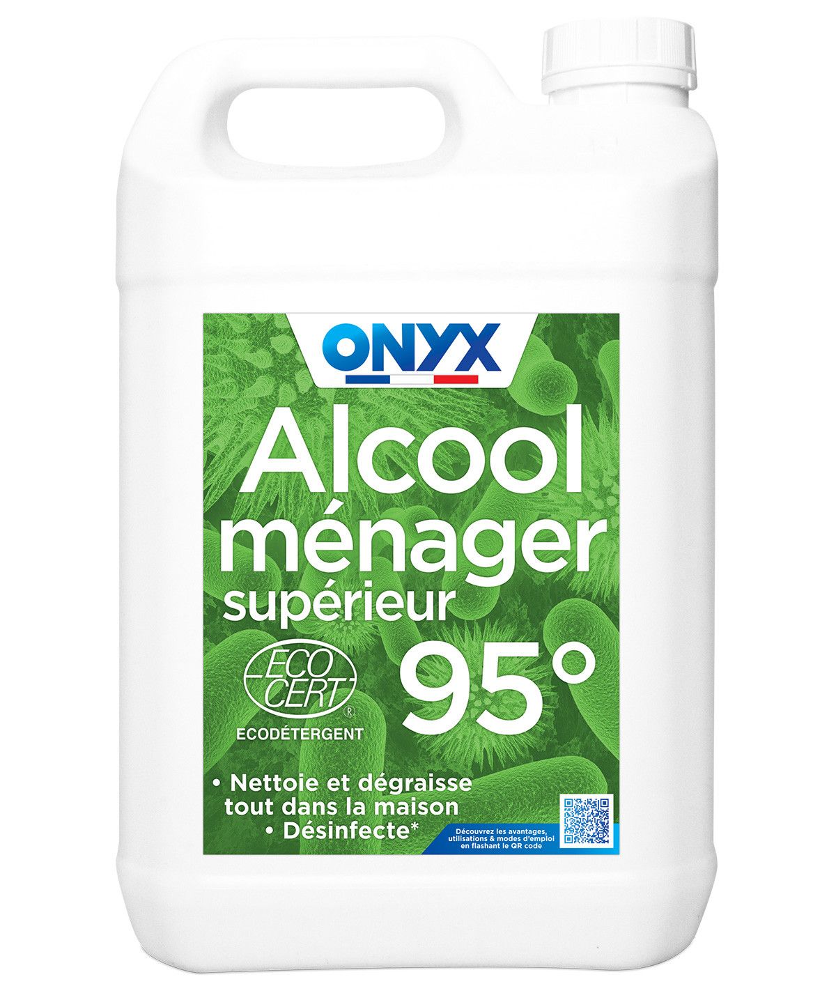 Alcool Ménager Supérieur 95° - 5L Onyx