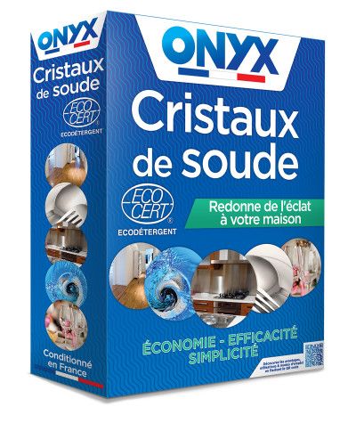 Cristaux de Soude - 1,25kg Onyx